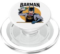 Barman Hero Parodie Party Outfit Barman Drôle Barman Boisson PopSockets PopGrip pour MagSafe