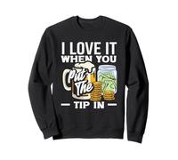 Barman, J'adore Quand tu Mets Le pourboire Sweatshirt