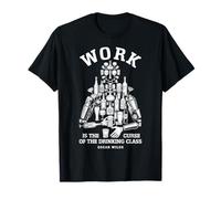 Barman Mixologist Work Curse Drinking Class Oscar Wilde T-Shirt