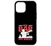 Barman My Bar My Rules Déclaration Fun Coque pour iPhone 12 Pro Max