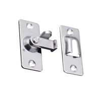 Barn Door Latch Lock - Steel 90 Degree Standard Size Portable Design | Sliding Door Latch Security Lock For Barn Doors Drawers Pet Doors Kitchen Cabinets Home Use | Doorhardware