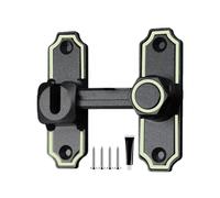 Barn Door Lock Latch - Heavy Duty Barn Door Latches | Doors Lock for Barns | Doors Sliding Latch | Heavy Duty Garage Gate Buckle Accessories for Garage Window Fitting Room Bathroom Cabinet Drawer