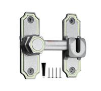 Barn Door Lock Latch - Heavy Duty Barn Door Latches | Doors Lock for Barns | Doors Sliding Latch | Heavy Duty Garage Gate Buckle Accessories for Garage Window Fitting Room Bathroom Cabinet Drawer