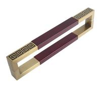 Barn Door Push Pull Door Handle Large Barn Sliding Door Pull Handles, Vintage H-Shape Gate Pulls Bar for Office/Shop/Store Glass Doors, Easy to Install(120cm/47.2in)