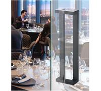 Barn Door Sliding Handle Stainless Steel, 24 31 40 60 Inches Gate Hardware Grab Bar, Shower Door Handles with Brushed Nickel Finish(Gray,Length 150cm(59inch))