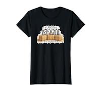 Barn Hunt Lover - Groupe de Rats sur balles de Foin T-Shirt Graphique avec Valeur