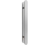 Barn Push Pull Door Handle Modern Barn Sliding Pull Handles，Stainless Steel for Entry/Front Door/Hotel/Shop/Studio Gate(Silver,80cm/31.4in)