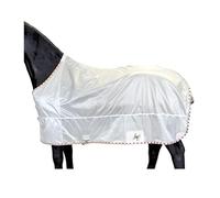 BARN & STABLE Drap d'été en maille respirante et résistant aux déchirures - Protection UV - Confortable - Avec sangles amovibles pour les jambes