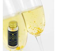 BARNABAS BLATTGOLD Gold Leaf Lot de 2 flocons d'or comestibles pour boissons