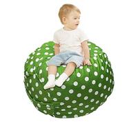 Barnens säckskydd - La Housse de modèle Mignonne n'est Pas Seulement Un Sac de Rangement, mais Aussi Un siège Confortable. Ce Sac de Rangement pour avec chaises de Pouf et Porte-Jouets en