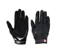 BARNETT FRG-03 Gants de Football américain de Pro Receveur, RE,DB,RB, Noir (M)