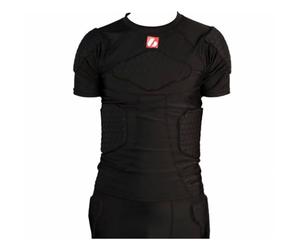 BARNETT FS-09 T-Shirt Manches Courtes de Compression, 4 pièces intégrées, Football américain (2XL)
