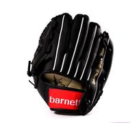 BARNETT JL-95 Gant de Baseball Initiation PU Infield 9,5, pour gaucher RH, Noir