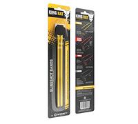 BARNETT King Rat Slingshots Bracelet de rechange élastique en caoutchouc avec pochette en cuir Jaune