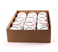 BARNETT TS-1 Balle de Baseball entraînement, 9'', Blanc, 1 douzaine