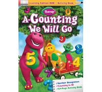 Barney: A Counting We Will Go (Learning Edition DVD / Activity book)