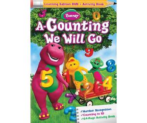 Barney: A Counting We Will Go (Learning Edition DVD / Activity book)