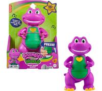 Fisher-Price Barney's World Figurine musicale en forme de cœur, 14 cm de haut avec lumières et phrases pour enfants à partir de 2 ans