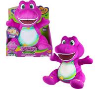 Barney World Jouet en Peluche avec cœur Brillant avec Musique et lumières pour Jeux de Simulation préscolaire à partir de 2 Ans