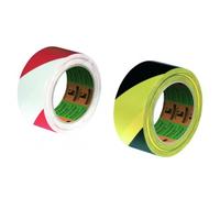 BARNIER Ruban adhésif PVC zèbre 16/100 mm 33x75 SCAPA Jaune/Noir 2724-149459