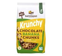Barnouse Krunchy, Chocolate Banana Chunks, 450 g