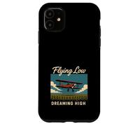 Barnstormer Vintage Stunt Pilot Retro Biplane Aviation Cadeau Coque pour iPhone 11