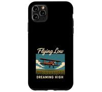 Barnstormer Vintage Stunt Pilot Retro Biplane Aviation Cadeau Coque pour iPhone 11 Pro Max