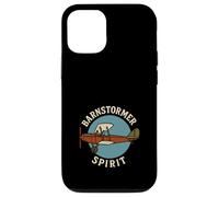 Barnstormer Vintage Stunt Pilot Retro Biplane Aviation Cadeau Coque pour iPhone 12/12 Pro