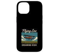 Barnstormer Vintage Stunt Pilot Retro Biplane Aviation Cadeau Coque pour iPhone 14