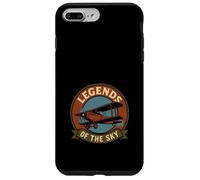 Barnstormer Vintage Stunt Pilot Retro Biplane Aviation Cadeau Coque pour iPhone 7 Plus/8 Plus