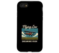 Barnstormer Vintage Stunt Pilot Retro Biplane Aviation Cadeau Coque pour iPhone SE (2020) / 7/8