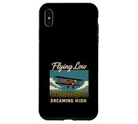 Barnstormer Vintage Stunt Pilot Retro Biplane Aviation Cadeau Coque pour iPhone XS Max