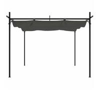 BARNUM Anthracite - LEMON® Pergola avec toit - rétractable anthracite 295x292x230 cm - J3381443