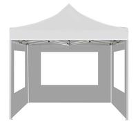 BARNUM Blanc - LEMON®Tente de réception Pliant/Tonnelle de fête - ANTI-UV - avec parois Aluminium 2x2 m Blanc - J5171279