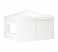 BARNUM Blanc - LEMON®Tente de réception Pliant/Tonnelle de fête - ANTI-UV - avec parois Blanc 3x3 m - J8355195
