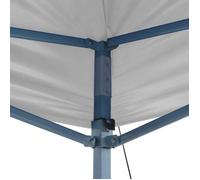 BARNUM Blanc - LEMON®Tente de réception Pliant/Tonnelle de fête - ANTI-UV - professionnelle 3x6 m Acier Blanc - J3362307