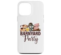 Barnyard Party Agriculteur Fermier Animaux Mignons Ferme Coque pour iPhone 13 Pro Max