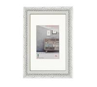 Walther Design Cadre photo Barock en bois avec passe-partout blanc 40x50 (fenêtre 30x40)