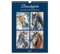 Barockpferde. Stolz, Kraft und klassische Harmonie (Wandkalender 2027 DIN A4 hoch), CALVENDO Monatskalender: Diese Bilder zeigen die majestätische ... Pferderassen in ausdrucksstarken Portraits.
