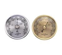 Barographe anéroïde professionnel de 70 mm de diamètre, instrument météorologique, lecture manuelle, force industrielle, baromètre en acier inoxydable