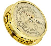Baromètre anéroïde 6 pouces/15 cm, 3 en 1, humidité, température et pression atmosphérique, for la navigation l'aviation