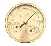 Baromètre de 130 mm avec thermomètre et hygromètre pour une analyse complète des conditions météorologiques