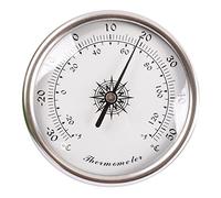 Baromètre de 72 mm - Moniteur de température et d'humidité - Thermomètre intérieur avec humidité - Pour la maison, le mur, la pièce - Incubateur pour baromètre, thermomètre, hygromètre - Montage mural