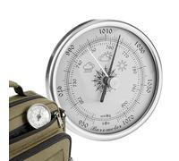 Baromètre de haute précision - Baromètre précis, portable et de haute précision, manomètre pour station météo, maison, voiture, gare, bateau, camping, patio, chambre, neige,