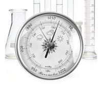 Baromètre d'intérieur, indicateur de climat barométrique de 70 mm | Jauge de pression météorologique pour maison, chambre, patio, porte, voiture, mer, camping, pêche,
