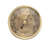 Baromètre Météorologique - Baromètre De Pêche 7x7x4cm | Indicateur De Pression Atmosphérique en Métal, Baromètree Portable pour La Pêche des Activités De Randonnée De Surf De Surf