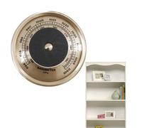Baromètre multifonction - Gauge de pression d'air de 70 mm, station météorologique à la maison murale, outil intégré, compteur atmosphérique, instrument de prévision intégré | Parfait pour le de