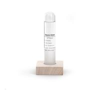 Baromètre Storm Glass en Verre - Kikkerland Bois Naturel Et Blanc