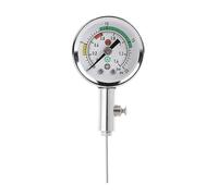 Baromètres à bille, jauge Portable, montre à Air avec Valve de libération d'air, Instruments de mesure gonflables rapides for le Sport, 1 pièces