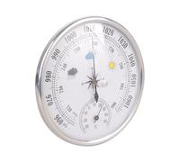 Baromètres et thermomètres mécaniques de haute précision 2 en 1 Construction en métal pour l'aventure intérieure en métal